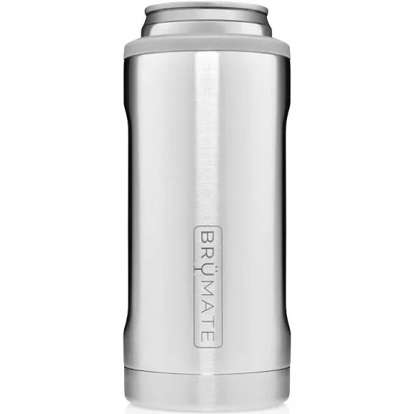 BrüMate Hopsulator Stainless Steel 12 oz Slim Can Koozie Cooler - Picture 1 of 4